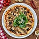Grilled veggie omelette